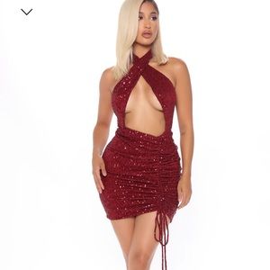 Fashion Nova sequin mini dress